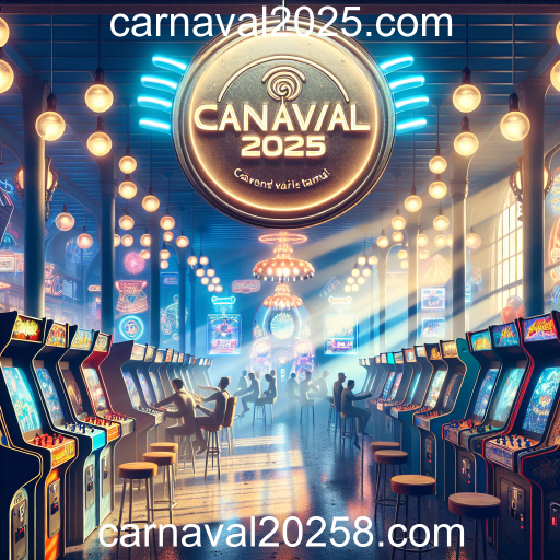 Reviva a Nostalgia dos Jogos Arcade no Carnaval 2025